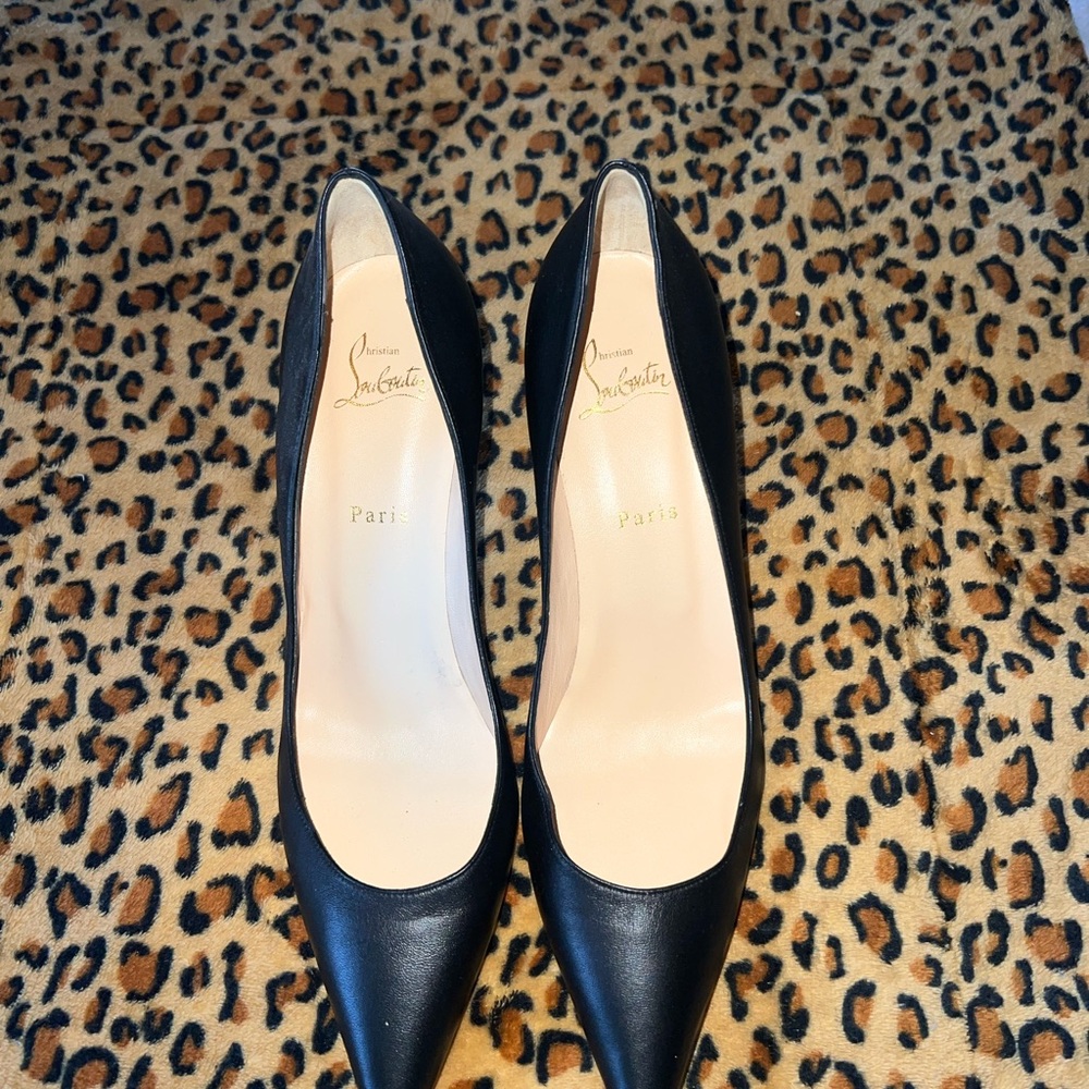 Christian Louboutin Women's Decollete 554 Pumps Leather - Picture 5 of 5